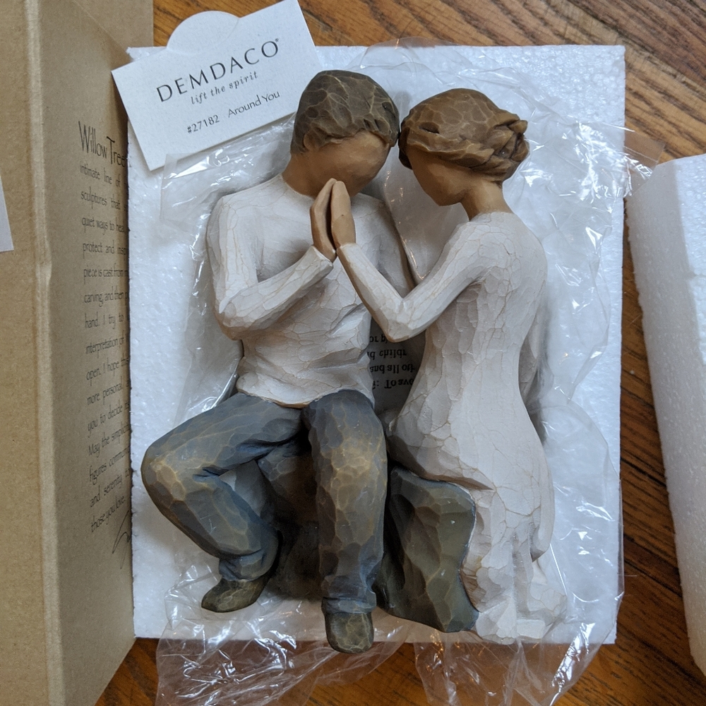 NIB Around You Willow Tree figurine